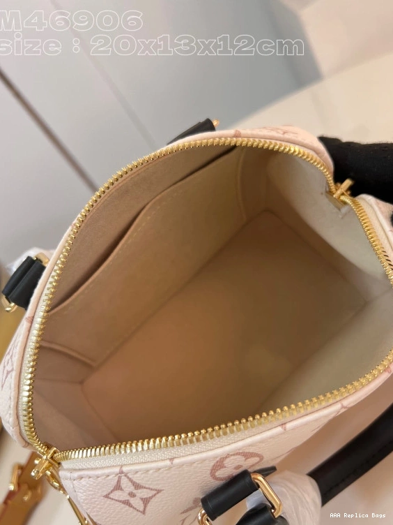 Aaa replica bags SPEEDY VUITTON 20 BANDOULIÈRE LOUIS 0808